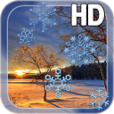 Sunset Winter Live Wallpaper Icon