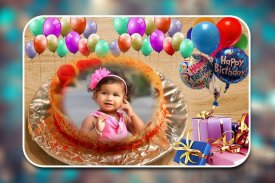 Birthday Cake Photo Frame screenshot 3