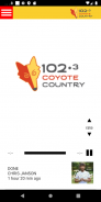 102.3 COYOTE screenshot 1