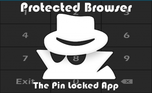 Protected Browser - Pin Locked screenshot 0