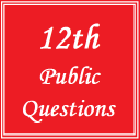 12th Public Questions