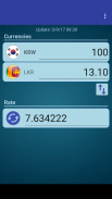 S Korea Won x Sri Lanka Rupee screenshot 1