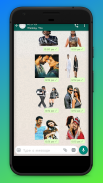 Romantic Prabhas whatsapp sticker screenshot 2