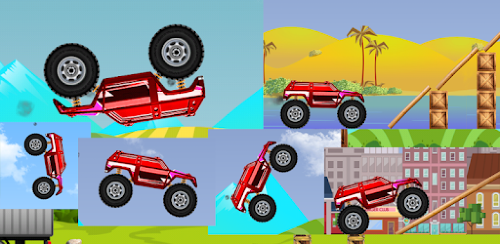 Monster Truck – rush the road and end the level - APK Download for ...