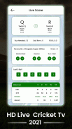 Live Cricket TV HD - HD Live Cricket TV 2021 screenshot 3