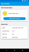 Root Checker - Check if the device has root access screenshot 1