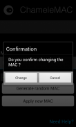 ChameleMAC - Change Wi-Fi MAC screenshot 3
