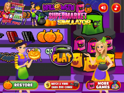 Halloween Supermarket Grocery screenshot 2