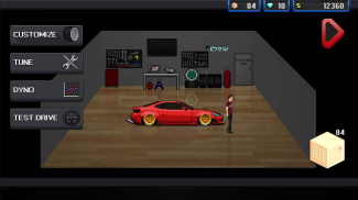 Pixel Car Racer screenshot 0