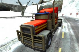 Snow Truck Car Racing screenshot 0