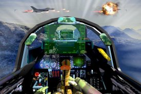 F18vF16 Fighter Jet จำลอง screenshot 3