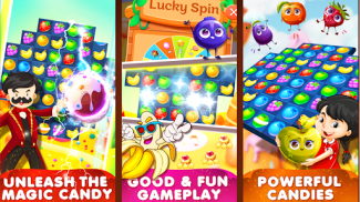 Candy Magic Fruit-Match 3 Game screenshot 2