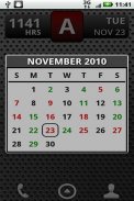 FD Shift Calendar Widget screenshot 1