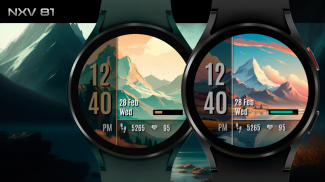NXV81 Scenery Plus Watch Face screenshot 1