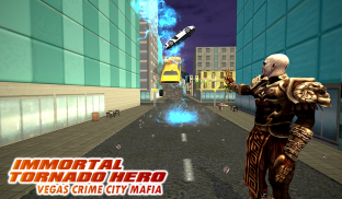 Robot Tornado Crime Simulator-Immortal Flying Hero screenshot 4
