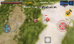 Tank World War 3D screenshot 1