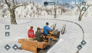Snow Dog Sledding Transport Games: Winter Sports screenshot 3