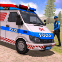 pandu simulat kereta van polis icon