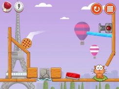 Hungry cat: physics puzzle screenshot 5