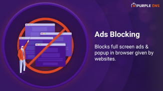 Purple DNS | Fast Ads Blocker screenshot 2