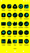 Black and Teal Icon Pack screenshot 2