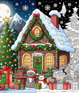 Coloring Book: Christmas Games screenshot 14