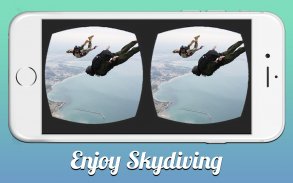 Skydiving VR Video Watch Free - 360 video screenshot 1