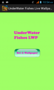 Under Water Fishes LWP screenshot 1