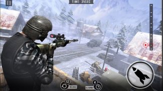 गन गेम-स्निपर 3डी शूटर screenshot 1