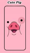 Cute Pig Wallpapers screenshot 0