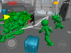 Stickman Killing Zombie 3D screenshot 7