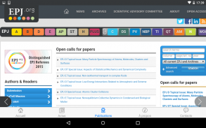 EPJ.org screenshot 4