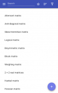 Types of matrices screenshot 14