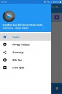 Sunshine Live Electronic Music Radio App Free screenshot 3