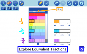 Fraction Strips by mathies screenshot 0