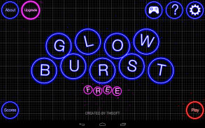 Glow Burst Lite screenshot 3