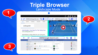 Dual Screen Browser - mehrere Bildschirme screenshot 7