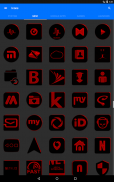 Black and Red Icon Pack v9.0 (Free) screenshot 15