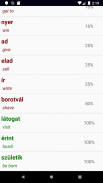 Hungarian Verb Blitz Pro screenshot 7