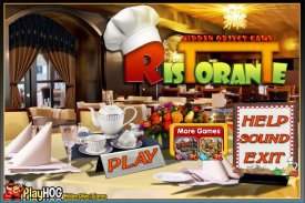 Challenge #174 Ristorante Free Hidden Object Games screenshot 0