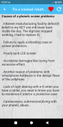 Mobile phone faults and solutions screenshot 2