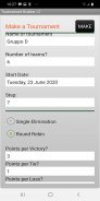 Tournament Builder LT screenshot 2