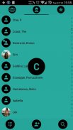 Dialer theme Flat Aqua screenshot 2