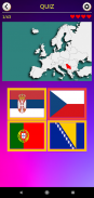 Europe Flags and Maps Quiz screenshot 1