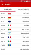 WRC coverage: stage results, calendar, standings screenshot 4