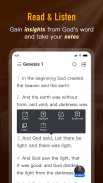 Bible Daily, KJV Bible + Audio screenshot 1