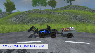 american Atv Quad Middle Moto Quad Bike Simulator screenshot 1