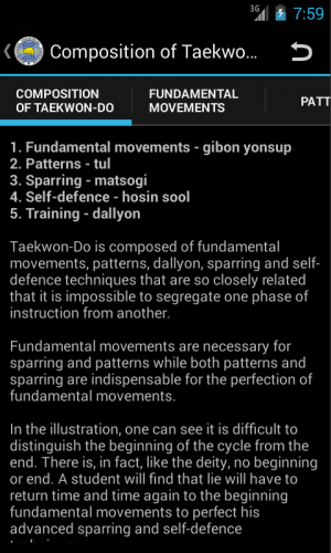 Taekwon Do Itf Theory 2 2 0 Download Android Apk Aptoide