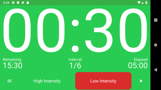 Interval Timer - Seconds Free screenshot 1