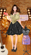 Princess dress up and makeover games: Prom night screenshot 2